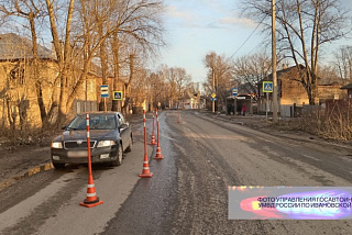В Иванове автомобиль под управлением нетрезвого водителя наехал на ребенка (ФОТО)