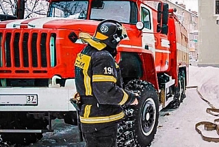 В Иванове зарегистрирован пожар в здании поликлиники