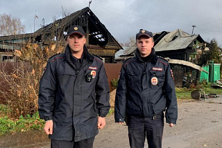 В Иванове сотрудники патрульно-постовой службы спасли людей из горящих домов (ФОТО)
