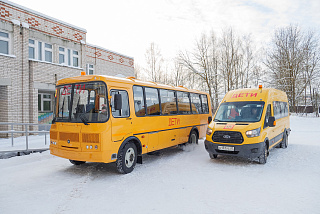 В Ивановскую область поступили новые школьные автобусы (ФОТО)