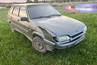 Подростки пытались спрятать после ДТП в Шуйском районе автомобиль в кустах у реки (ФОТО)