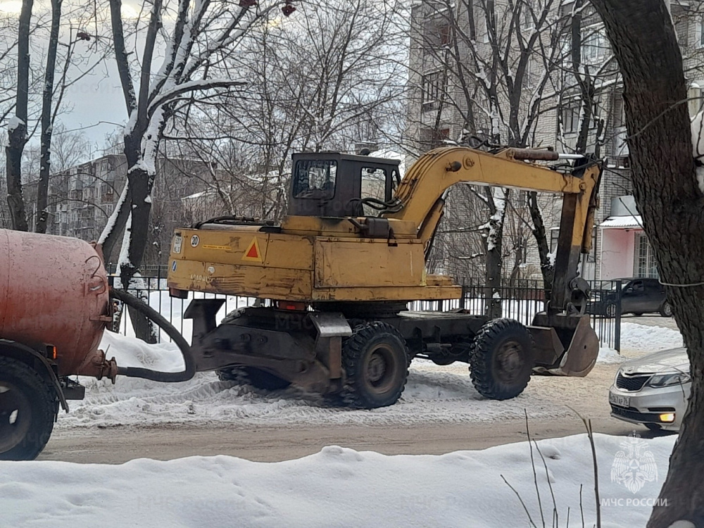 В Иванове ликвидировали аварию на тепловом трубопроводе (ФОТО)