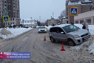 В Иванове в минувшие выходные зарегистрировали 2 наезда на маленьких пешеходов (ФОТО)