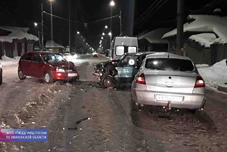 Нетрезвый автомобилист спровоцировал ДТП в Иванове (ФОТО)