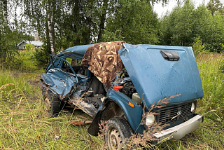 В Шуйском районе в ДТП погиб автомобилист (ФОТО, ВИДЕО)