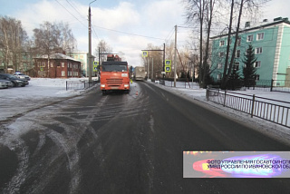 Момент наезда «КАМАЗа» на пешехода в Кинешме попал на видеозапись (ВИДЕО)   