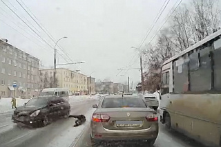 В Иванове в один день 2 ребенка попали в ДТП из-за собственной неосторожности (ВИДЕО)