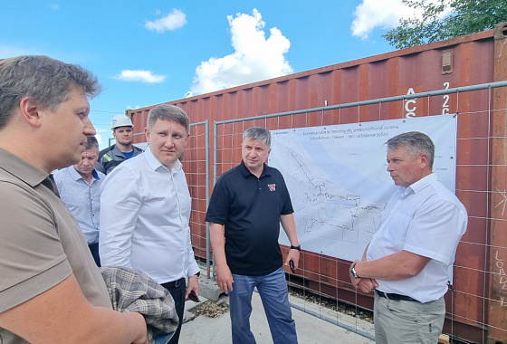 В Кинешме приступили к подготовительным работам по строительству главного коллектора