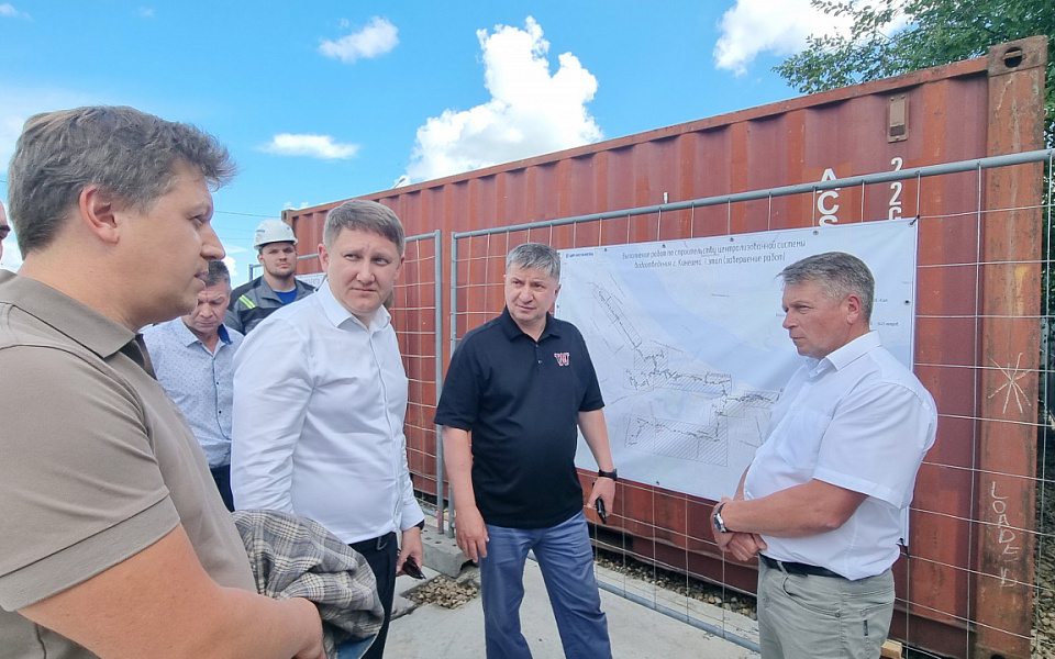 В Кинешме приступили к подготовительным работам по строительству главного коллектора
