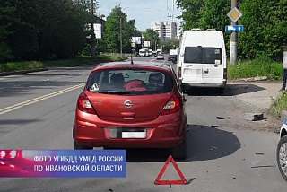 В Иванове проводится проверка по факту ДТП с участием пассажирского микроавтобуса (ФОТО)