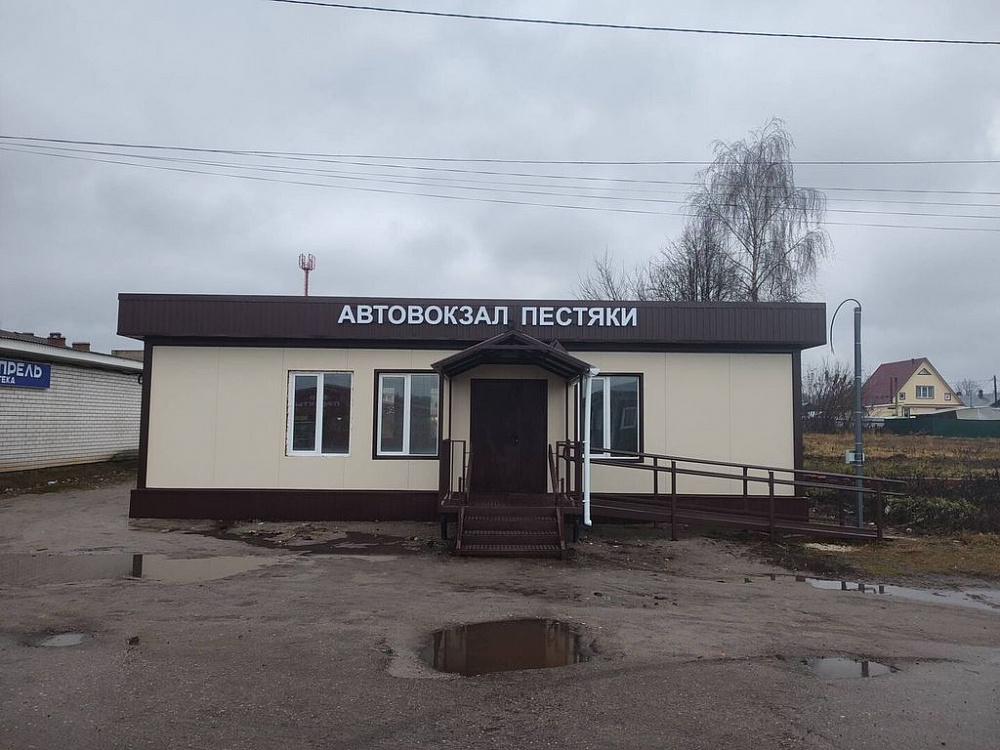 В Пестяках готовится к открытию новый автовокзал (ФОТО)