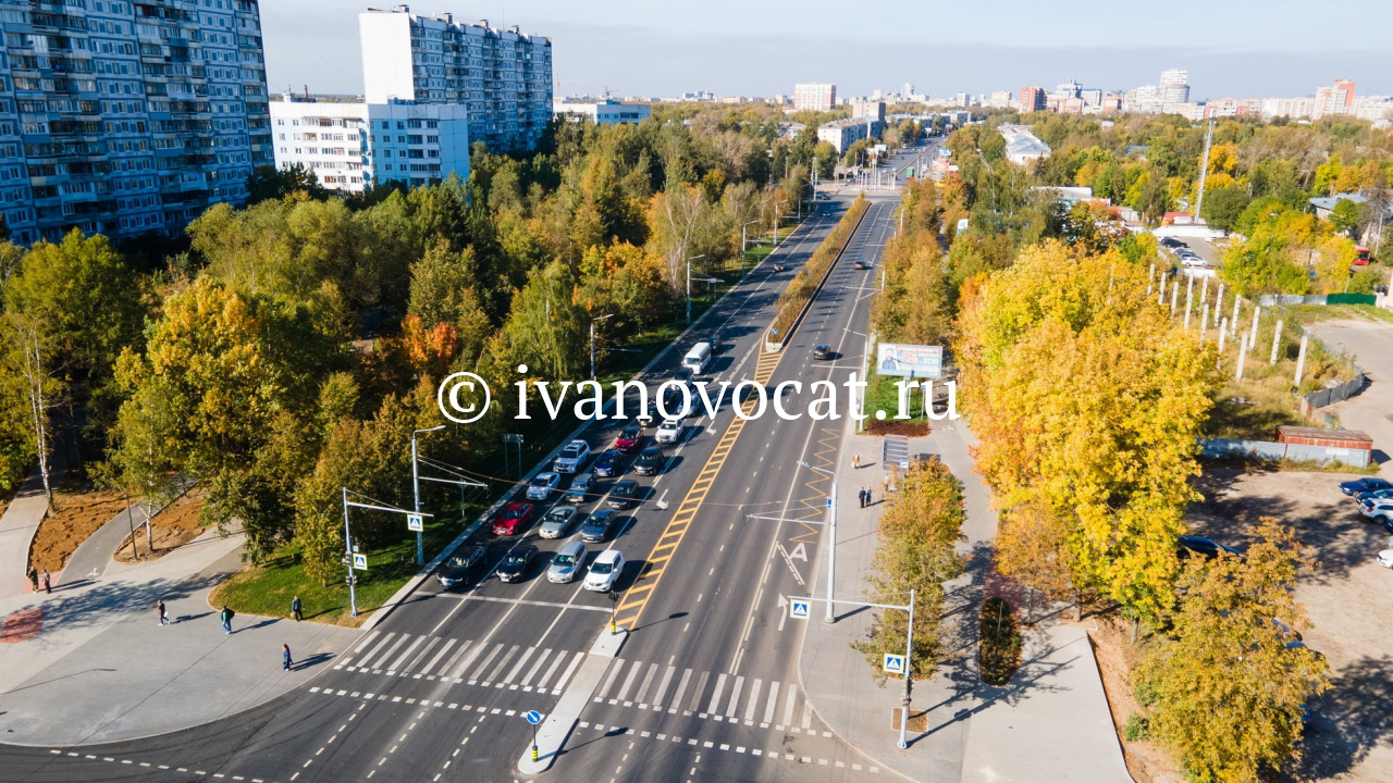 В Иванове подходит к завершению второй этап реконструкции улицы Лежневской  (ФОТО) | 19.09.2023 | Новости Иваново - БезФормата