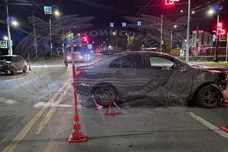 Столкновение автомобилей в Иванове